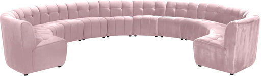 Limitless Pink Velvet 12pc. Modular Sectional - Just Furniture (PA) - Multi Location