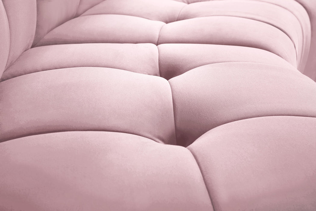 Limitless Pink Velvet 13pc. Modular Sectional - Just Furniture (PA) - Multi Location
