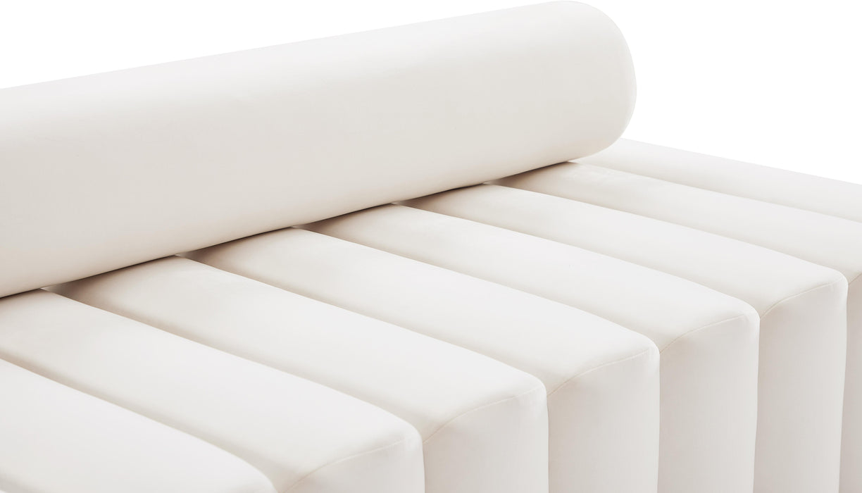 Melody Cream Velvet Chair - Just Furniture (PA) - Multi Location