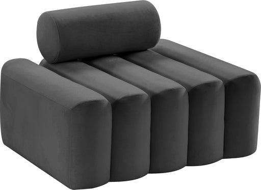 Melody Grey Velvet Chair - Just Furniture (PA) - Multi Location
