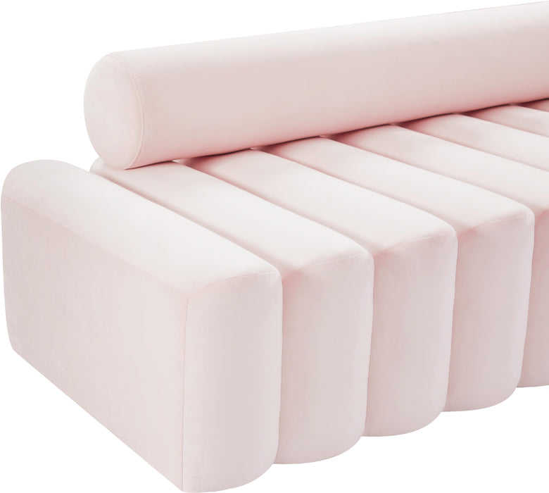 Melody Pink Velvet Chair - Just Furniture (PA) - Multi Location