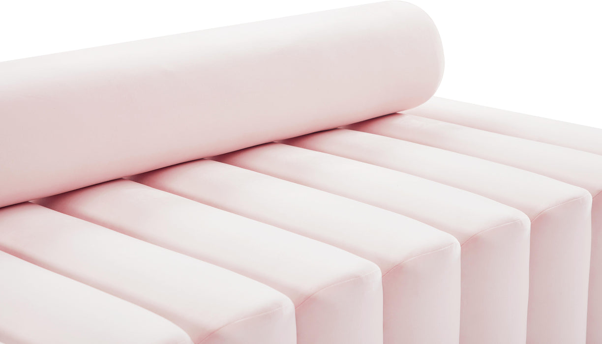 Melody Pink Velvet Chair - Just Furniture (PA) - Multi Location