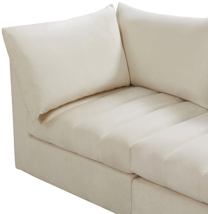 Jacob Cream Velvet Modular Sofa - Just Furniture (PA) - Multi Location
