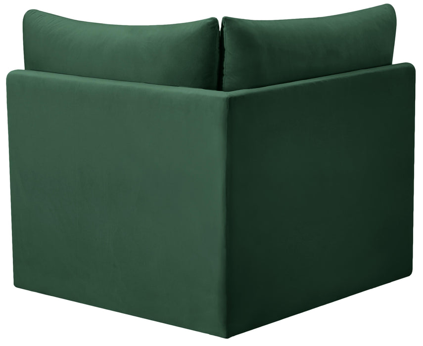 Jacob Green Velvet Corner - Just Furniture (PA) - Multi Location