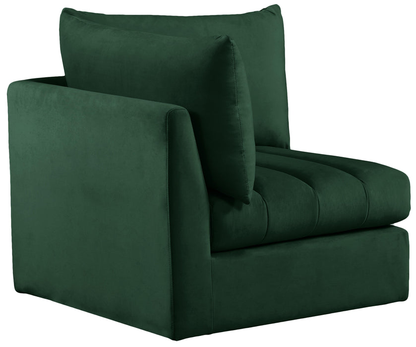 Jacob Green Velvet Corner - Just Furniture (PA) - Multi Location