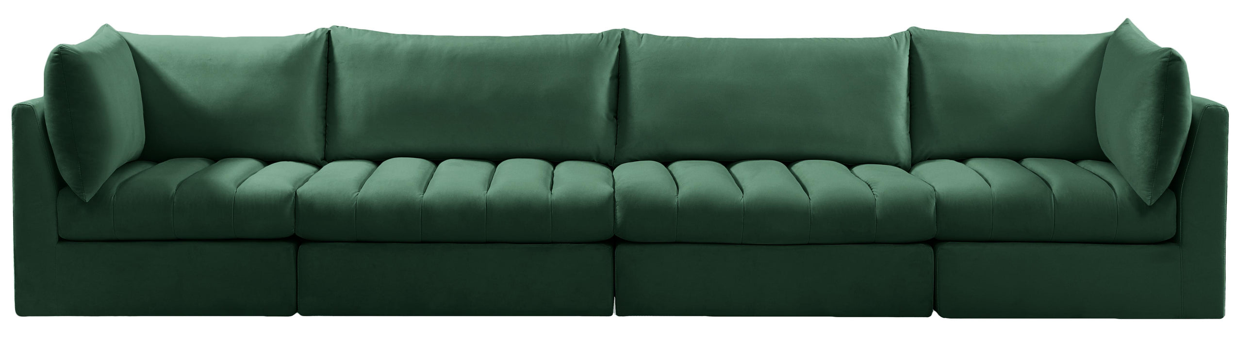 Jacob Green Velvet Modular Sofa - Just Furniture (PA) - Multi Location