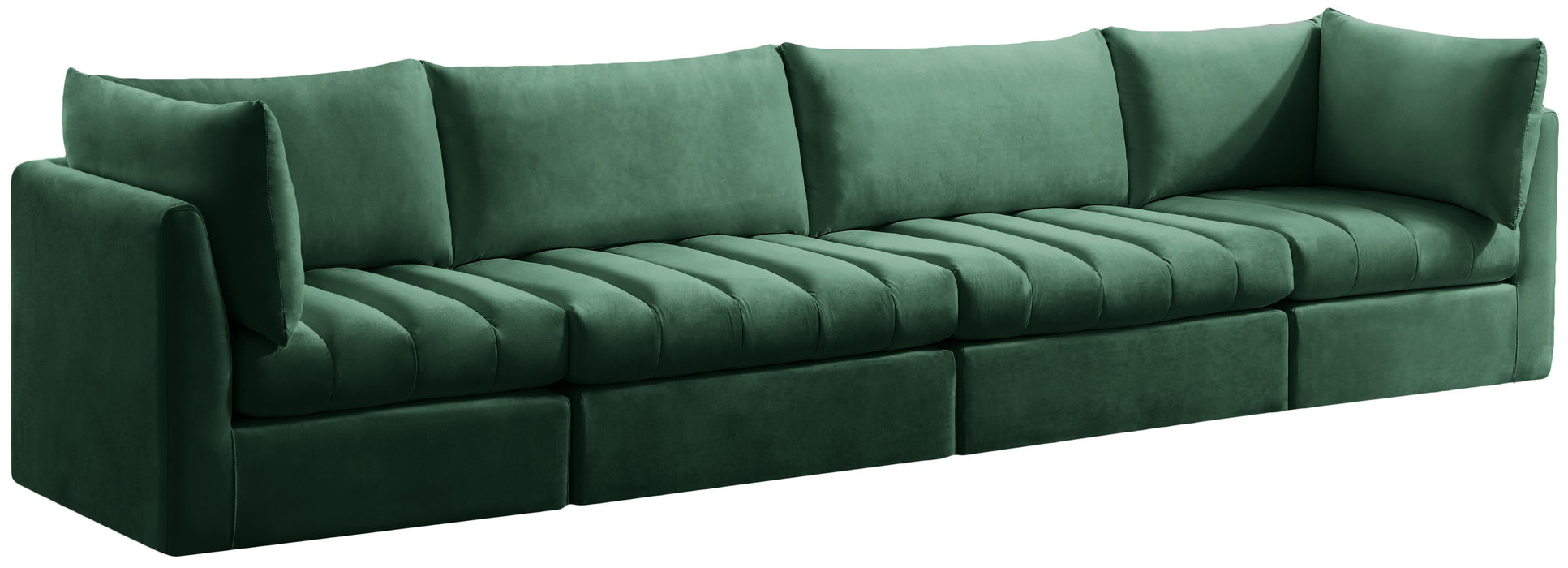 Jacob Green Velvet Modular Sofa - Just Furniture (PA) - Multi Location