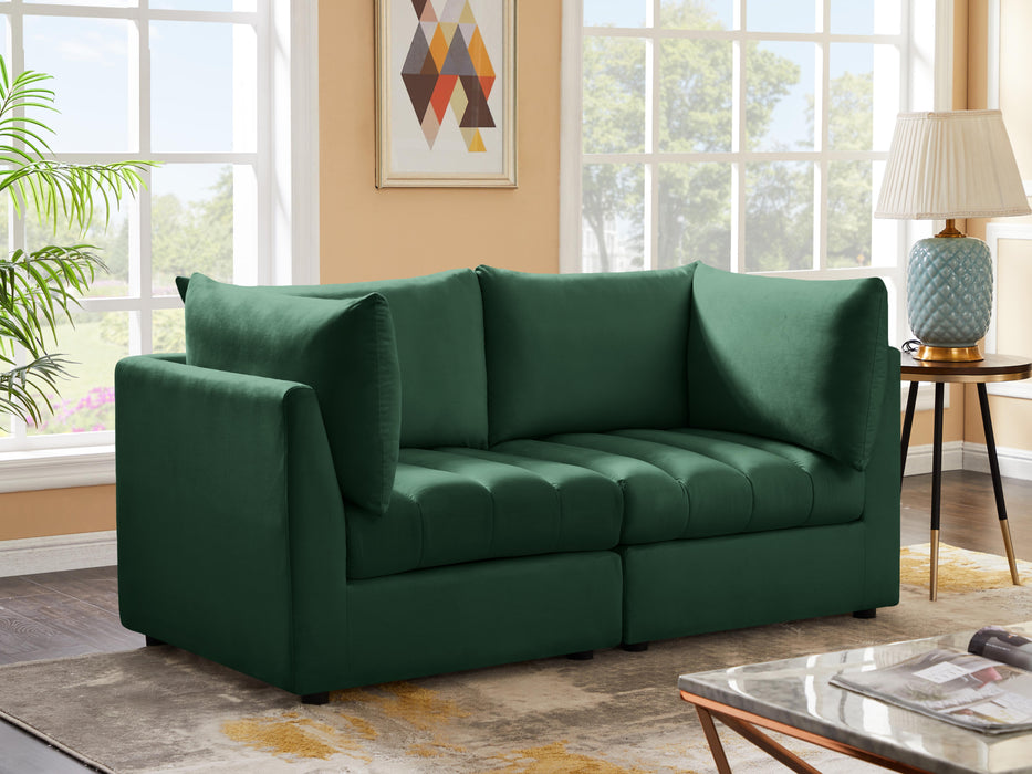 Jacob Green Velvet Modular Sofa - Just Furniture (PA) - Multi Location