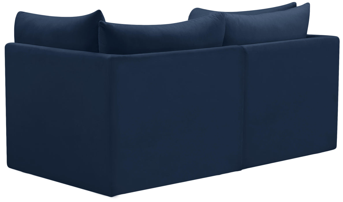 Jacob Navy Velvet Modular Sofa - Just Furniture (PA) - Multi Location