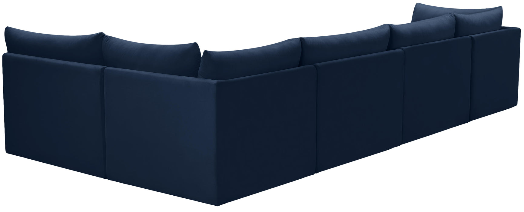 Jacob Navy Velvet Modular Sectional - Just Furniture (PA) - Multi Location