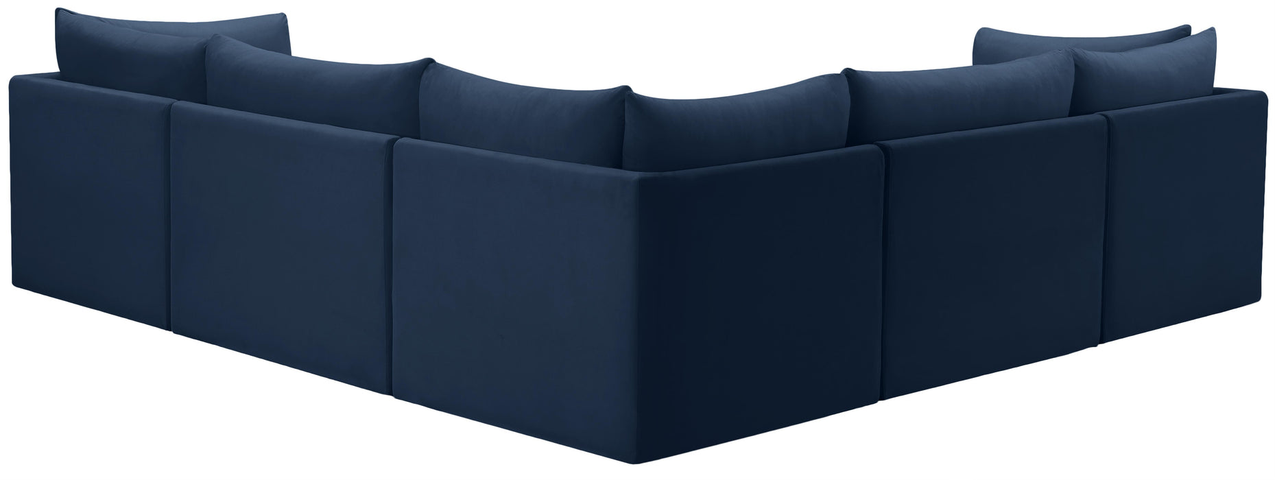 Jacob Navy Velvet Modular Sectional - Just Furniture (PA) - Multi Location