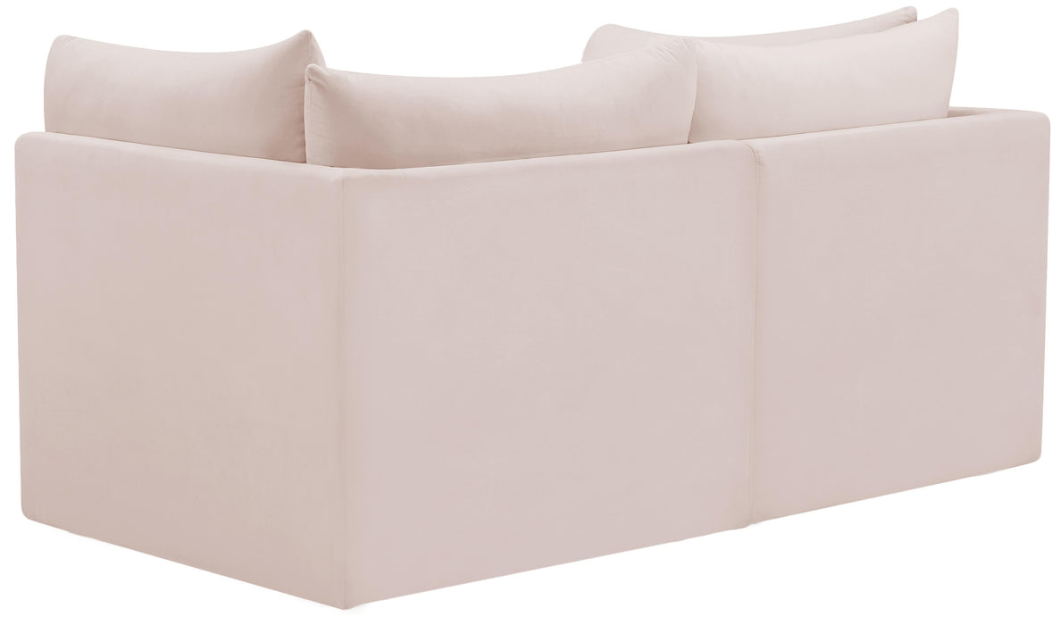 Jacob Pink Velvet Modular Sofa - Just Furniture (PA) - Multi Location