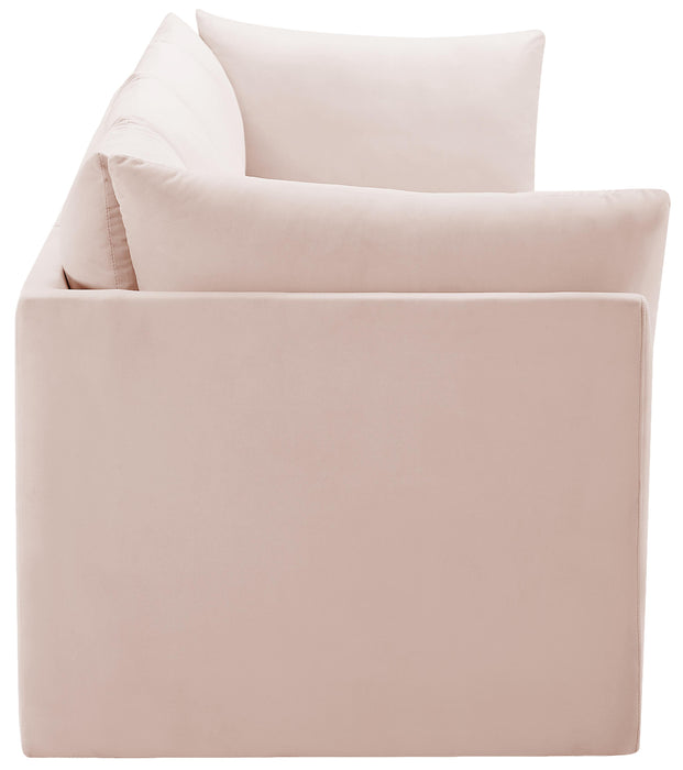 Jacob Pink Velvet Modular Sofa - Just Furniture (PA) - Multi Location