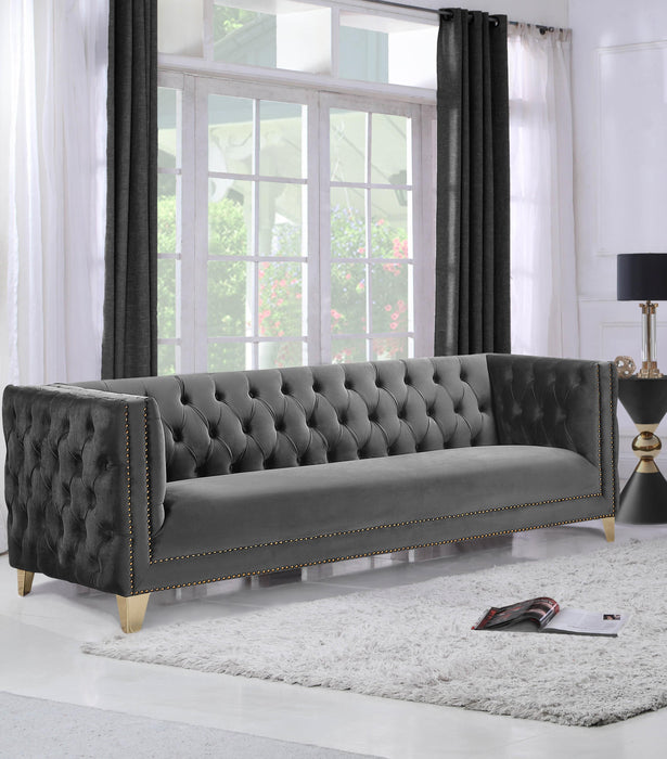 Michelle Grey Velvet Sofa - Just Furniture (PA) - Multi Location