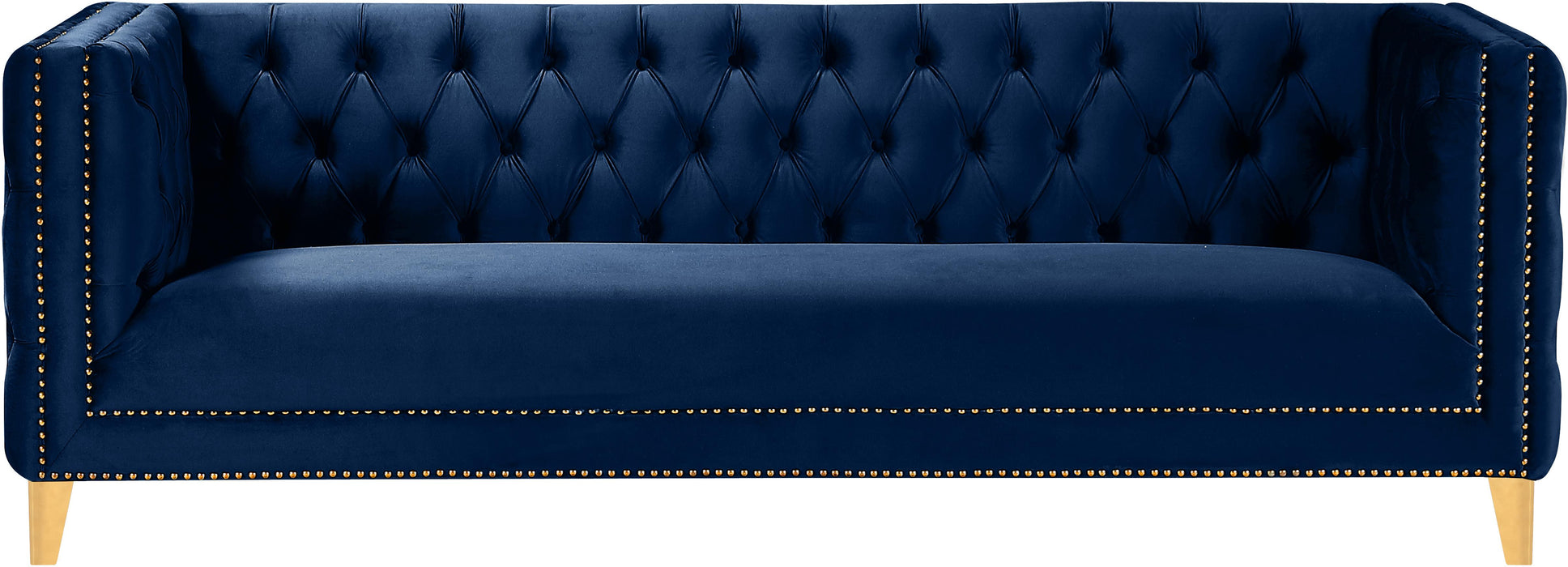 Michelle Navy Velvet Sofa - Just Furniture (PA) - Multi Location
