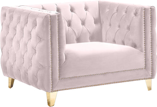 Michelle Pink Velvet Chair - Just Furniture (PA) - Multi Location