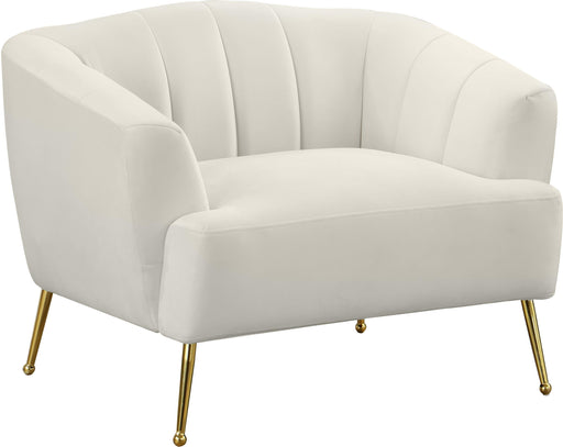 Tori Cream Velvet Chair - Just Furniture (PA) - Multi Location