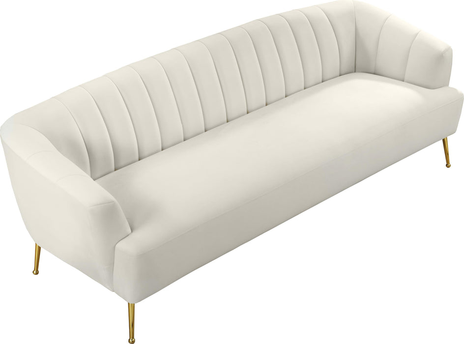 Tori Cream Velvet Sofa - Just Furniture (PA) - Multi Location