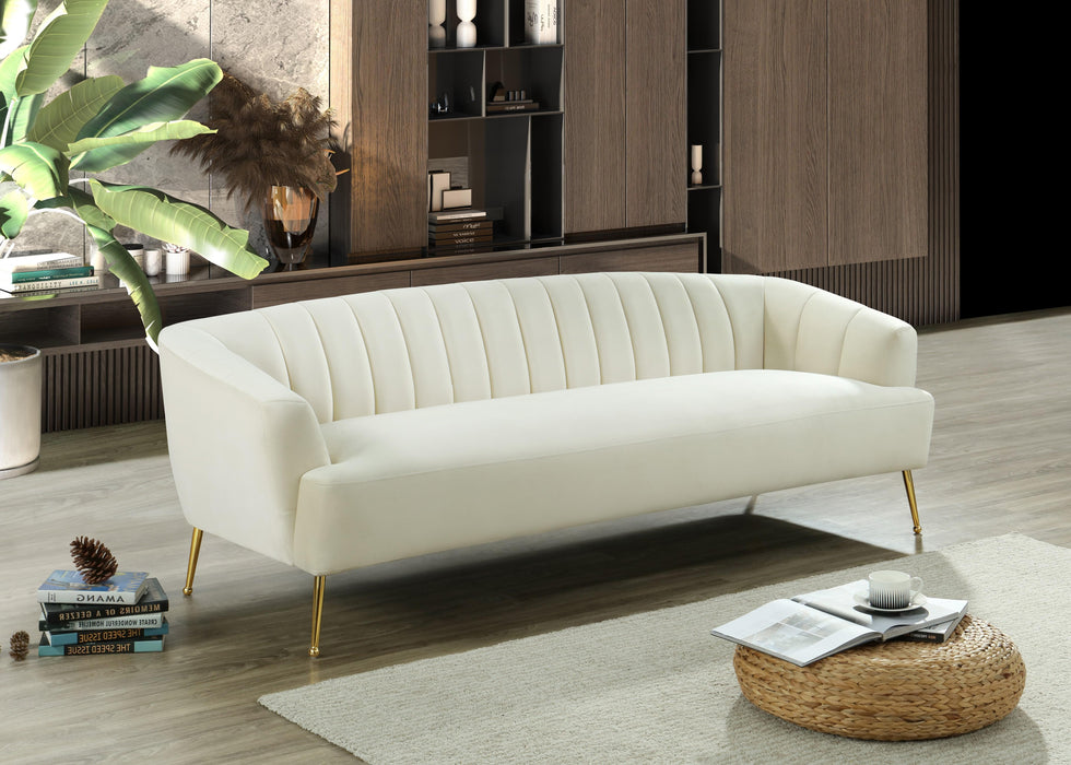 Tori Cream Velvet Sofa - Just Furniture (PA) - Multi Location