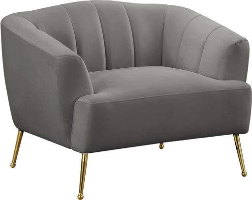 Tori Grey Velvet Chair - Just Furniture (PA) - Multi Location
