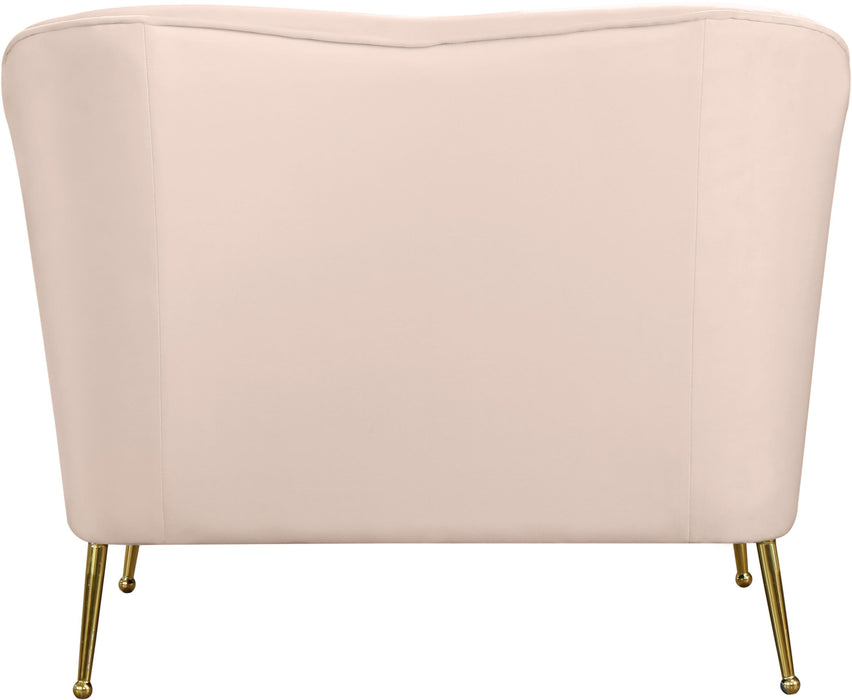 Hermosa Pink Velvet Chair - Just Furniture (PA) - Multi Location