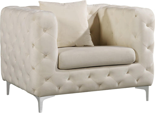 Scarlett Cream Velvet Chair - Just Furniture (PA) - Multi Location