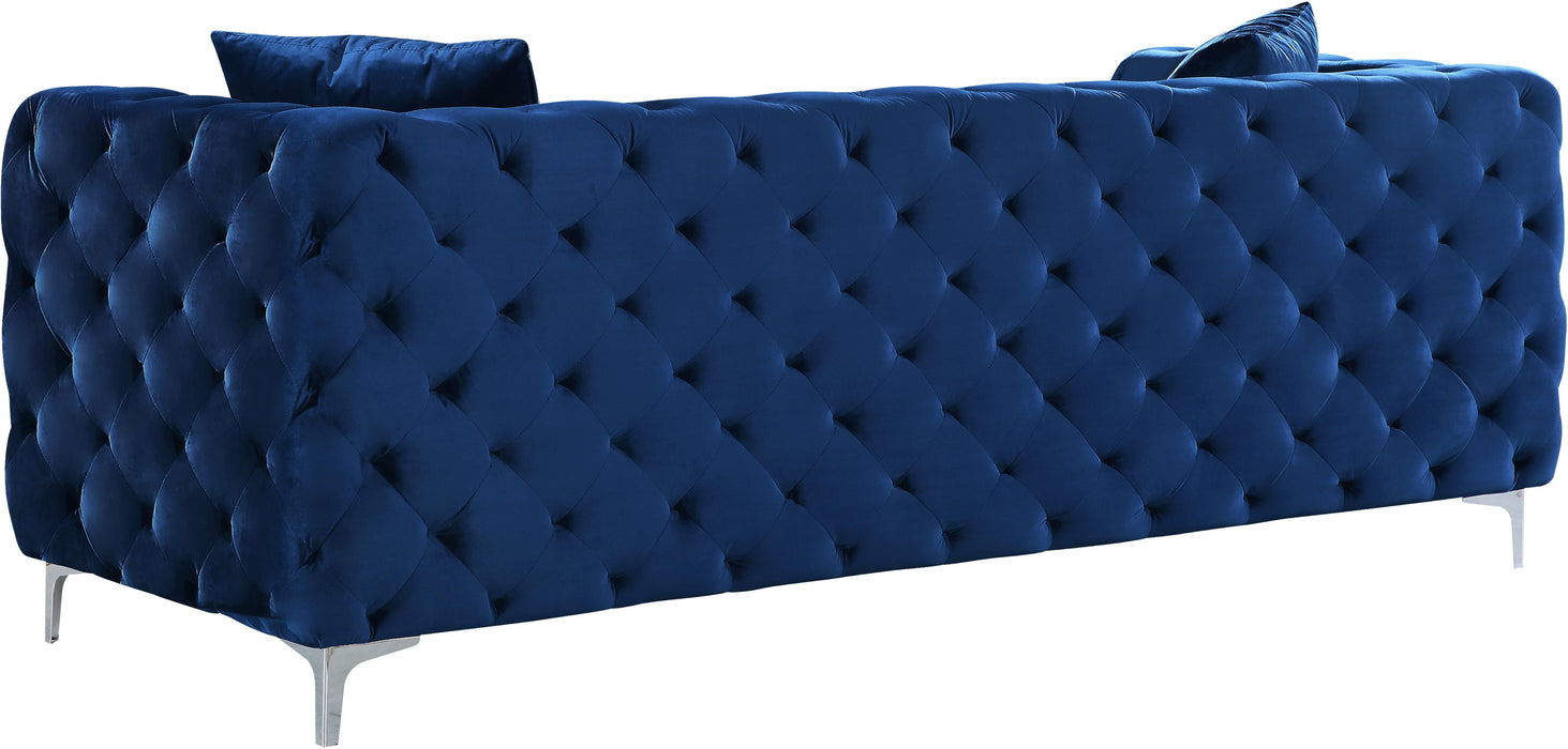 Scarlett Navy Velvet Sofa - Just Furniture (PA) - Multi Location