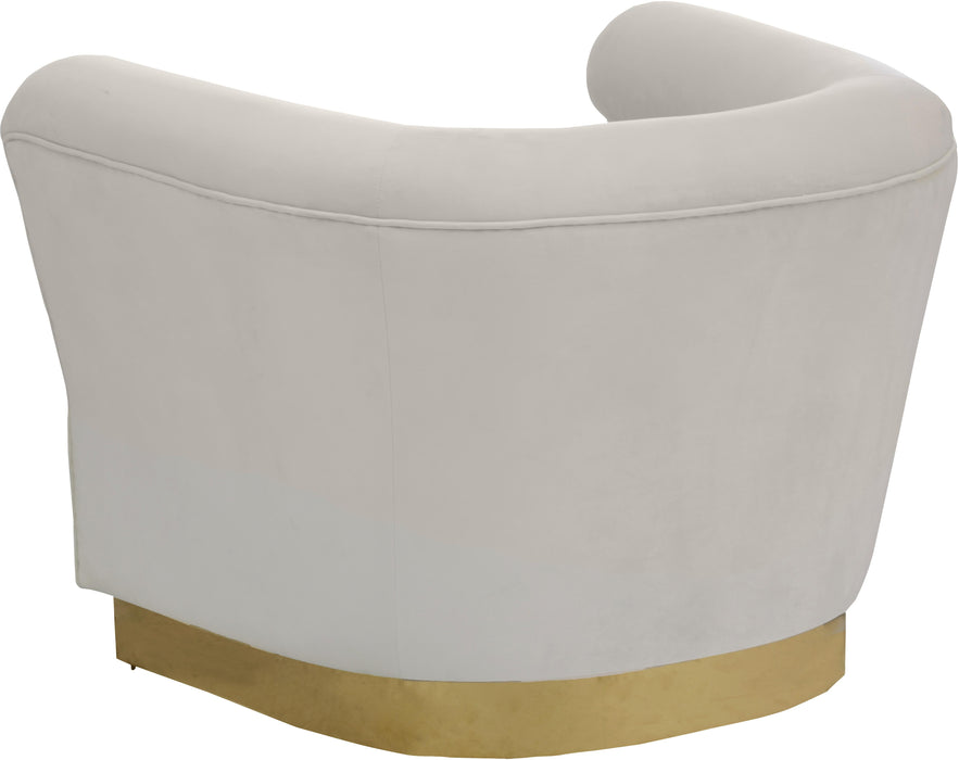 Bellini Cream Velvet Chair - Just Furniture (PA) - Multi Location
