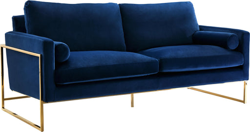 Mila Navy Velvet Sofa - Just Furniture (PA) - Multi Location