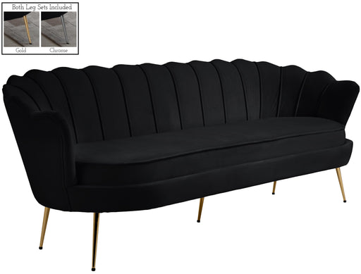 Gardenia Black Velvet Sofa - Just Furniture (PA) - Multi Location