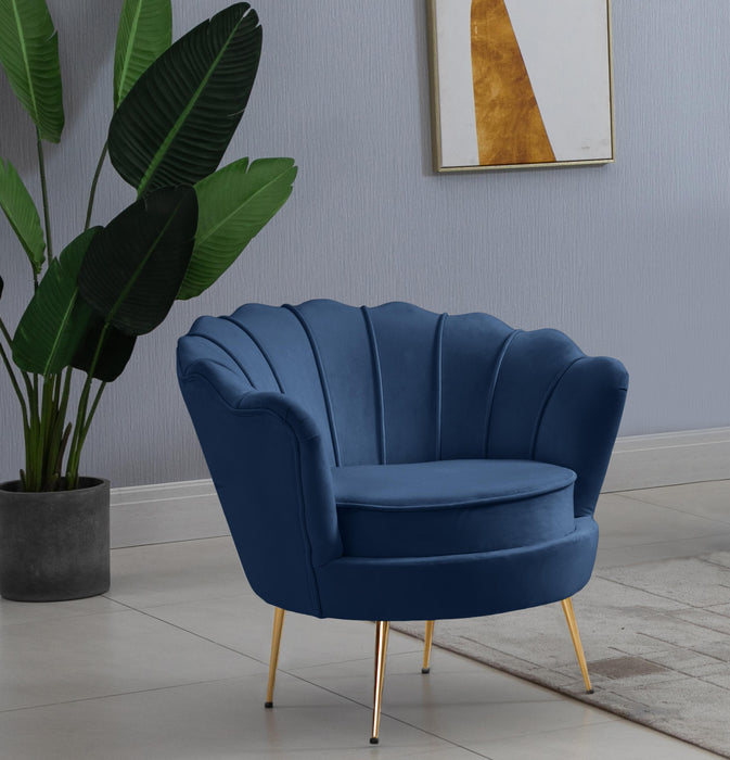 Gardenia Navy Velvet Chair - Just Furniture (PA) - Multi Location