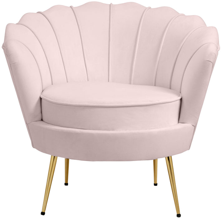 Gardenia Pink Velvet Chair - Just Furniture (PA) - Multi Location