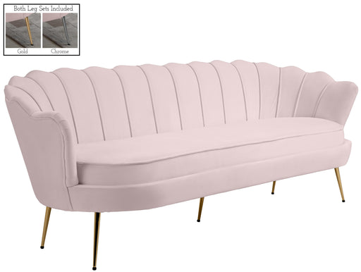 Gardenia Pink Velvet Sofa - Just Furniture (PA) - Multi Location