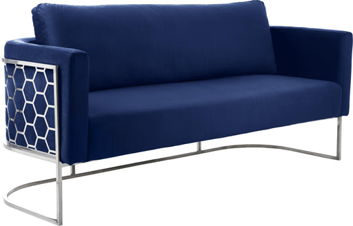 Casa Navy Velvet Sofa - Just Furniture (PA) - Multi Location
