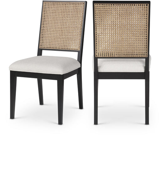 Lucid Black Velvet Dining Chair - Just Furniture (PA) - Multi Location