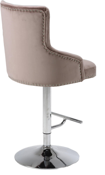 Claude Pink Velvet Adjustable Stool - Just Furniture (PA) - Multi Location