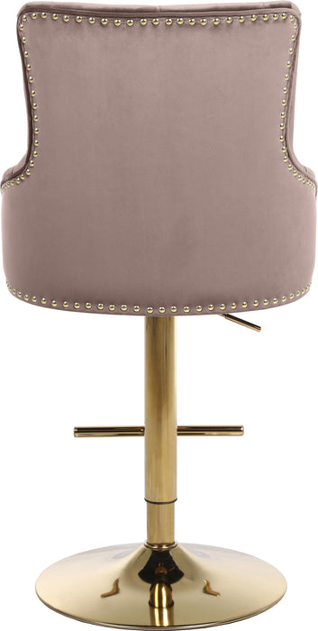 Claude Pink Velvet Adjustable Stool - Just Furniture (PA) - Multi Location