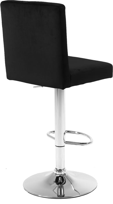 Joel Black Velvet Adjustable Stool - Just Furniture (PA) - Multi Location