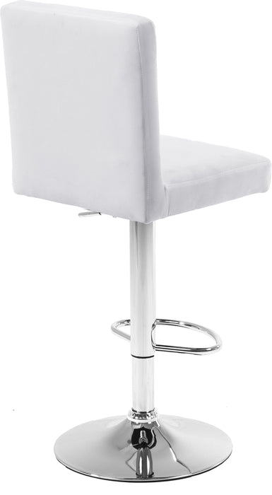 Joel White Velvet Adjustable Stool - Just Furniture (PA) - Multi Location