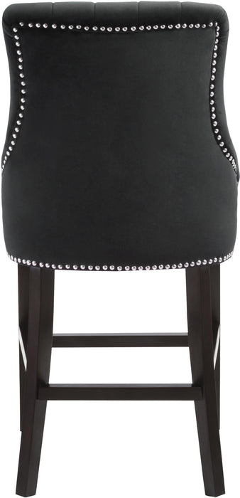 Oxford Black Velvet Stool - Just Furniture (PA) - Multi Location
