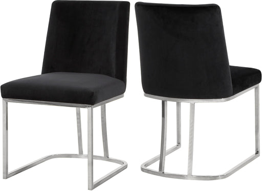 Heidi Black Velvet Dining Chair - Just Furniture (PA) - Multi Location