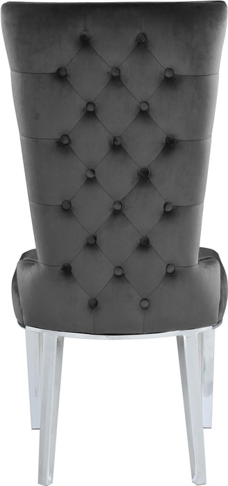 Serafina Grey Velvet Dining Chair - Just Furniture (PA) - Multi Location