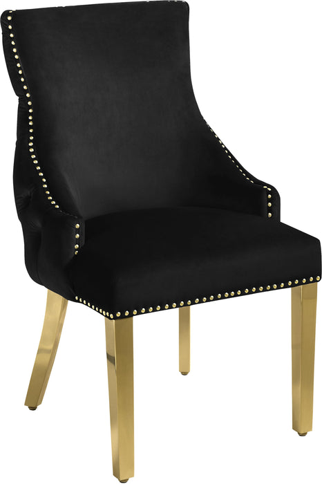 Tuft Black Velvet Dining Chair - Just Furniture (PA) - Multi Location