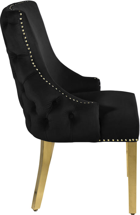 Tuft Black Velvet Dining Chair - Just Furniture (PA) - Multi Location