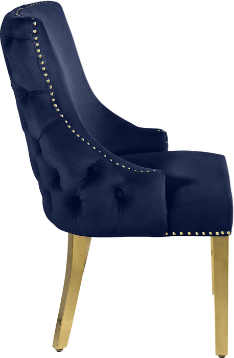 Tuft Navy Velvet Dining Chair - Just Furniture (PA) - Multi Location