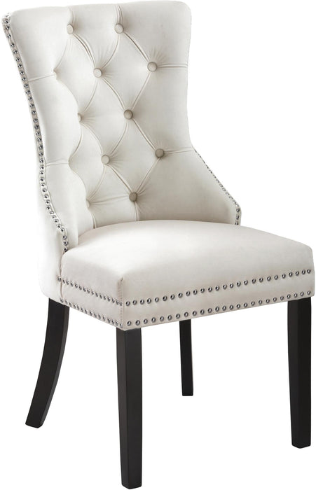 Nikki Cream Velvet Dining Chair - Just Furniture (PA) - Multi Location