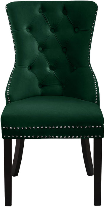 Nikki Green Velvet Dining Chair - Just Furniture (PA) - Multi Location