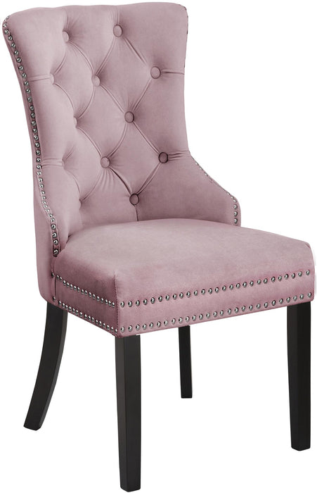 Nikki Pink Velvet Dining Chair - Just Furniture (PA) - Multi Location
