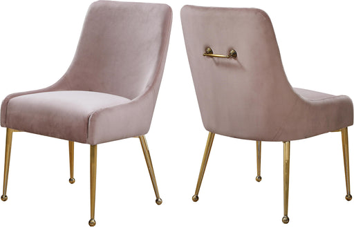Owen Pink Velvet Dining Chair - Just Furniture (PA) - Multi Location