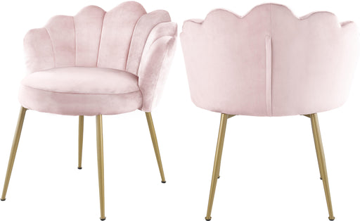 Claire Pink Velvet Dining Chair - Just Furniture (PA) - Multi Location